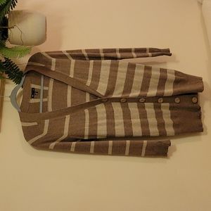 GAP - Classic knit Striped Cardigan, Medium.